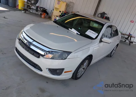 2012 Ford Fusion Sel из США, поврежденный, VIN 3FAHP0JG2CR295199